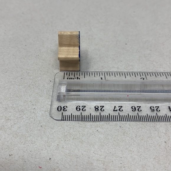 4 piece wooden USA, Sweet Land of Liberty, tiny decorations, vintage, patriotic - Picture 9 of 16